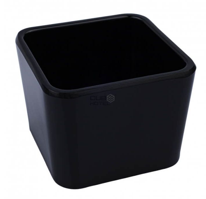 Cubo porta Saquetas Preto